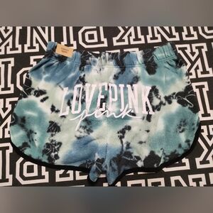 #331 VS Pink NWT Tie Dyed Varsity Shorts 🌞
